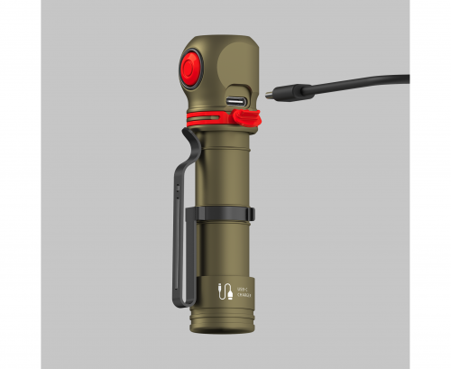 Фонарь Armytek Elf C2 USB-C Победа Белый