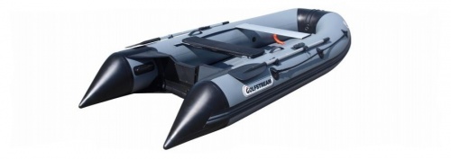 Лодка ПВХ Golfstream ML 365 серо-черный