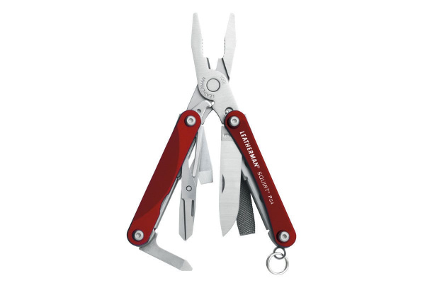 Мультитул LEATHERMAN Squirt PS4 (831227) красный