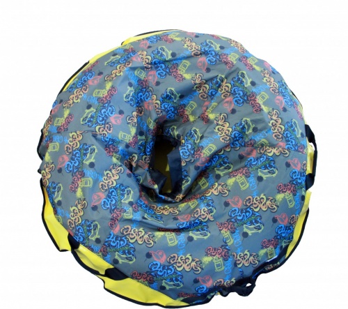 Надувные санки-ватрушка ТЮБ-134 (115*33) Дизайн (диаметр камеры 20)