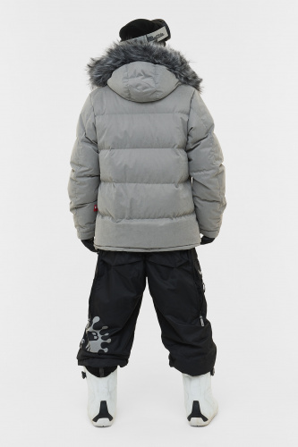 КУРТКА ПУХОВАЯ BATZZILLA ADVANCE СЕРЫЙ