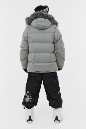 КУРТКА ПУХОВАЯ BATZZILLA ADVANCE СЕРЫЙ