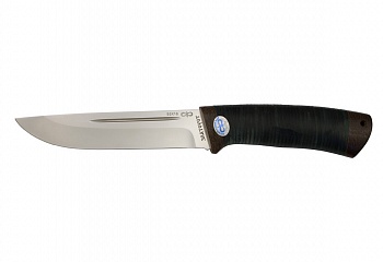 Нож туристический "Бекас" кожа, 95х18 Нож туристический "Бекас" кожа, 95х18