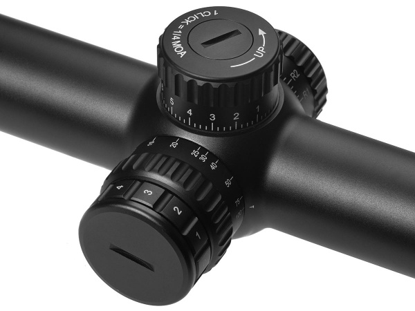 Прицел Gaut Obsidian 2-16х50, SF-парал, сетка 31, подств. красн, 30мм, 1/4 МОА,