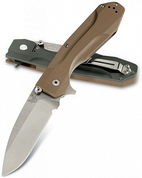 Нож BM928 Proxy -скл. песочная G-10, сталь CPM-20CV