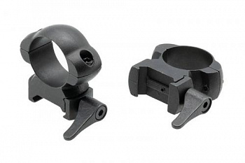 Кольца Vector Optics, D30мм, низкие, H19мм, рычажные (XASR SQ11)