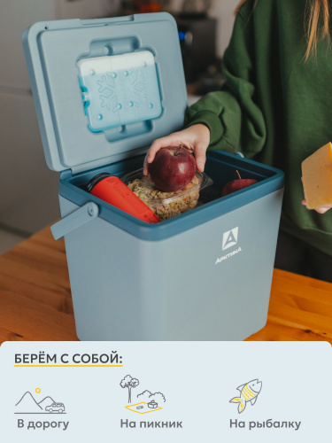 Контейнер изотермический "Арктика" 14 л арт. 2200-14 (синий)