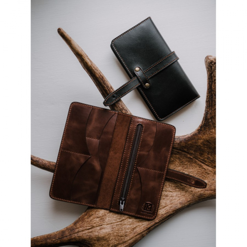 Портмоне (Охотник с собакой, Коричневый)