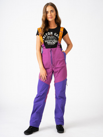 ПОЛУКОМБИНЕЗОН PRO ANGLER ЖЕНСКИЙ (ТАСЛАН ФИОЛЕТОВЫЙ/СИРЕНЕВЫЙ)