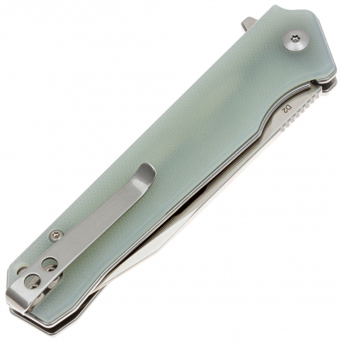 Нож QS111-J1 Mamba V2 -складной, рукоять прозрачная G10, клинок D2