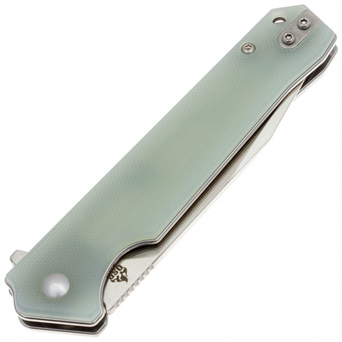 Нож QS111-J1 Mamba V2 -складной, рукоять прозрачная G10, клинок D2