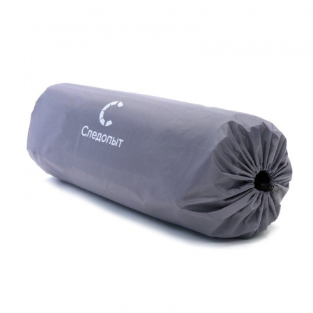 Коврик самонадувающийся СЛЕДОПЫТ, 192x63x3 cм, стандарт, синий/серый