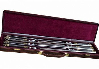 Набор "Шкатулка"№2.2 (рукоять венге, лит оскал Тигра)