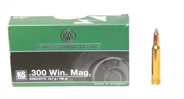 Патрон к.300WinMag 10,7гр KS DN 1шт