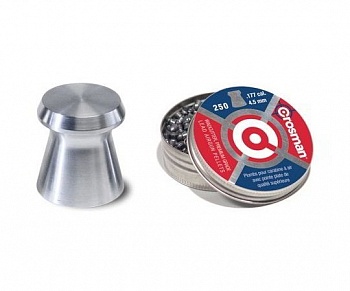 Пуля пневм. "Crosman Wadcutter", 4,5 мм., 7,4 гран (250 шт.)