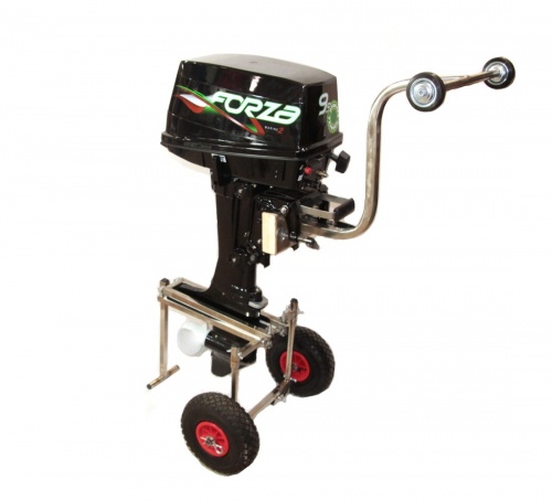 Тележка д/лодочного мотора осн (нерж сталь)