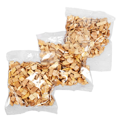 Коптильня одноразовая 20х15 см, 3 шт. в наборе ( в компл. ольховая щепа)