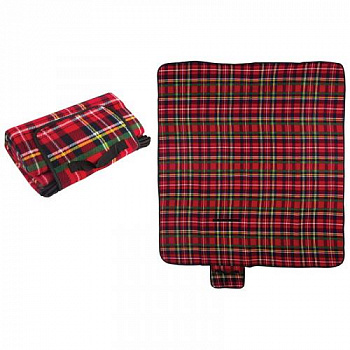 Коврик для пикника PR-48F (флис) размер 150*135см с влагостойкой основой