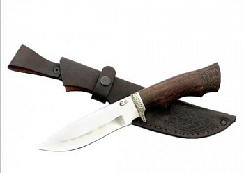 Нож Близнец, кован.ст.,95х18,венги,литье