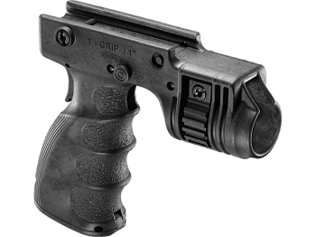 Тактическая рукоять с креплением для фонаря диаметром 1 дюйм