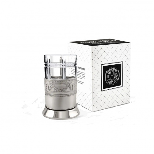 Чайный набор никел. "Русский"