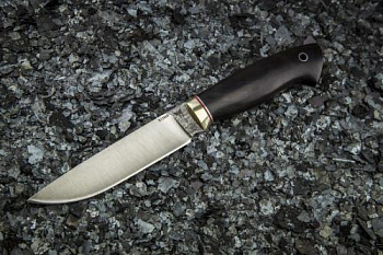 Нож Вепрь, кован.ст.Х12МФ ц.м.граб,фибра,м.п.