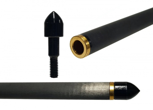 Стрела арбалетная карбоновая Centershot Bolt 16" оперение Q2i Fusion X-2 3"