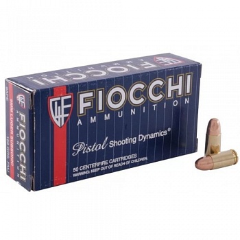Патрон к.9х19 Subsonic FMJ 158 gr Fiocchi 1уп/50шт