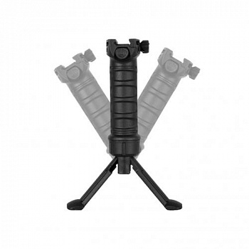 Тактическая рукоятка бипод с раскладными сошками