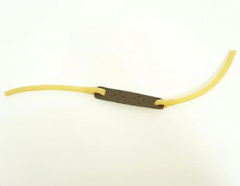 Тетива для рогатки резиновая с кожаной вставкой