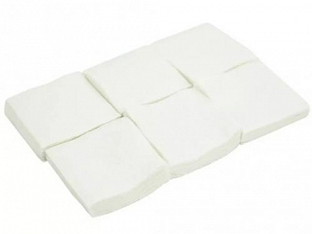 Патчи-салфетки Калашников фланелевые 30-375 квадрат 50х50 100шт