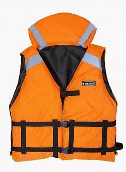 Жилет спасательный Фрегат Лайт до 140 кг (р. 52/60) универсальный односторонний