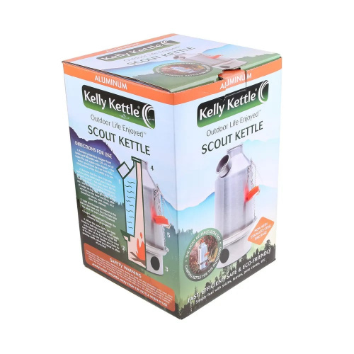 Самовар Kelly Kettle Scout, Alumin.,1,2 л, вес 0,7 кг