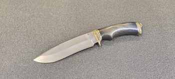 Нож Скиф, ст.D2, мельхиор, стабилизированная карельская береза