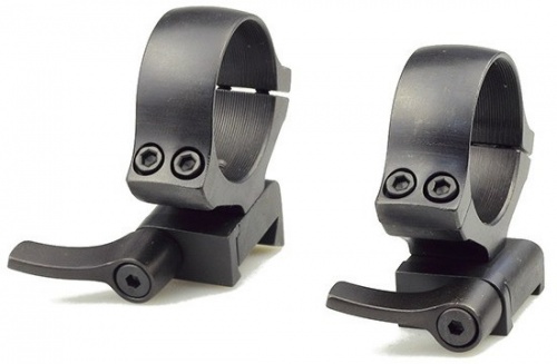 Кольца быстросъемные раздельные KOZAP CZ550 Alfa D30мм Н17.8(No.61) средние   00