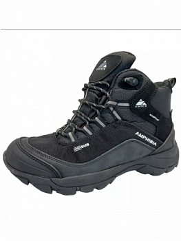 БОТИНКИ AMPHIBIA АРТ. W682BB-01N ЦВЕТ: ЧЕРНЫЙ