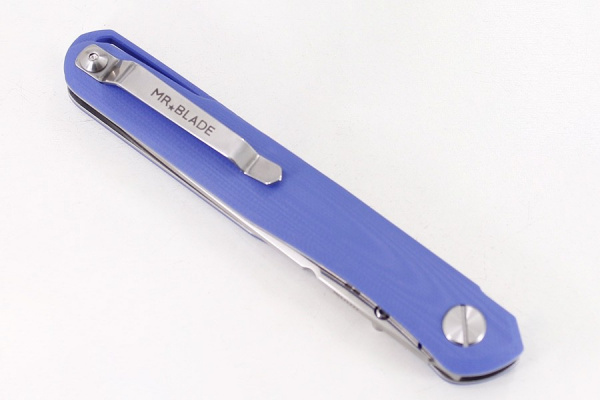 Нож "ASTRIS", D2 steel (blue handle) автограф