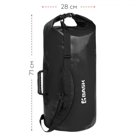 ГЕРМОМЕШОК BASK WP BAG V3 40 ЧЕРНЫЙ
