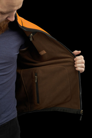 ТОЛСТОВКА DANGER KHAKI/ORANGE