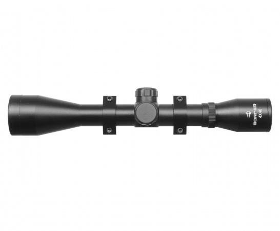 Прицел оптический BORNER 4x40 Mildot (кольца)