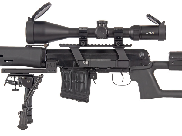 Кронштейн на боковую планку быстросъёмный низкий СВД/Тигр Picatinny