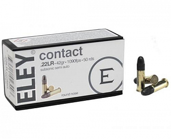 Патрон к.22 LR  CONTACT (ELEY) 1уп/50шт