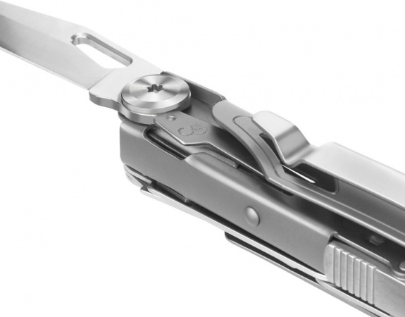 Нож-мультитул Rocktol 12 в 1 с титановыми ручками, серый