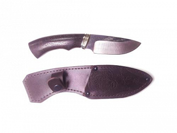 Нож Разделочный,кован.ст.,95х18,со следами ковки, венги,литье