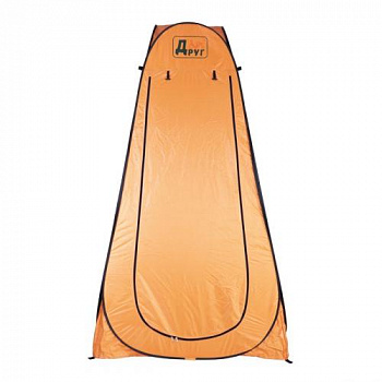 Палатка ДРУГ унив. для душа и туалета L ( 190х120х120см, оранжевая)