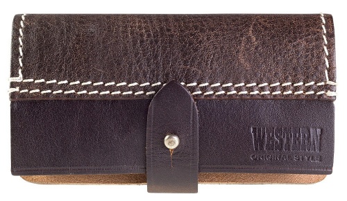 Подсумок на 6 патронов (12 кбр) "Western" / Коричневый /