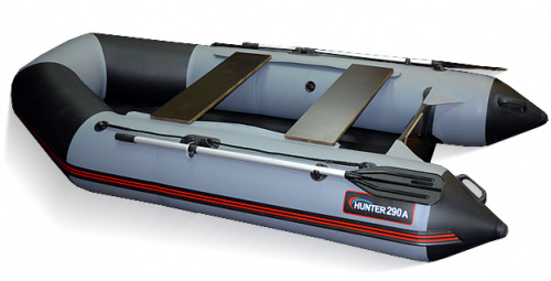 Лодка Хантер 290ЛКА №134056 серый