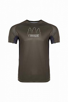 ФУТБОЛКА FINNHUNT MESH T-SHIRT OLIVE
