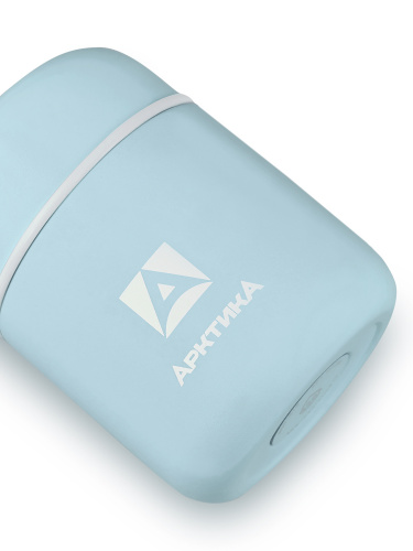 Термос-бочонок вакуумный для еды "Арктика"  411-280 (голубой)