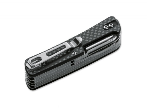 Нож BK01BO824 Tech Tool Carbon 5 складной многопредм карбон, сталь 12C27 Нож BK01BO824 Tech Tool Carbon 5 складной многопредм карбон, сталь 12C27